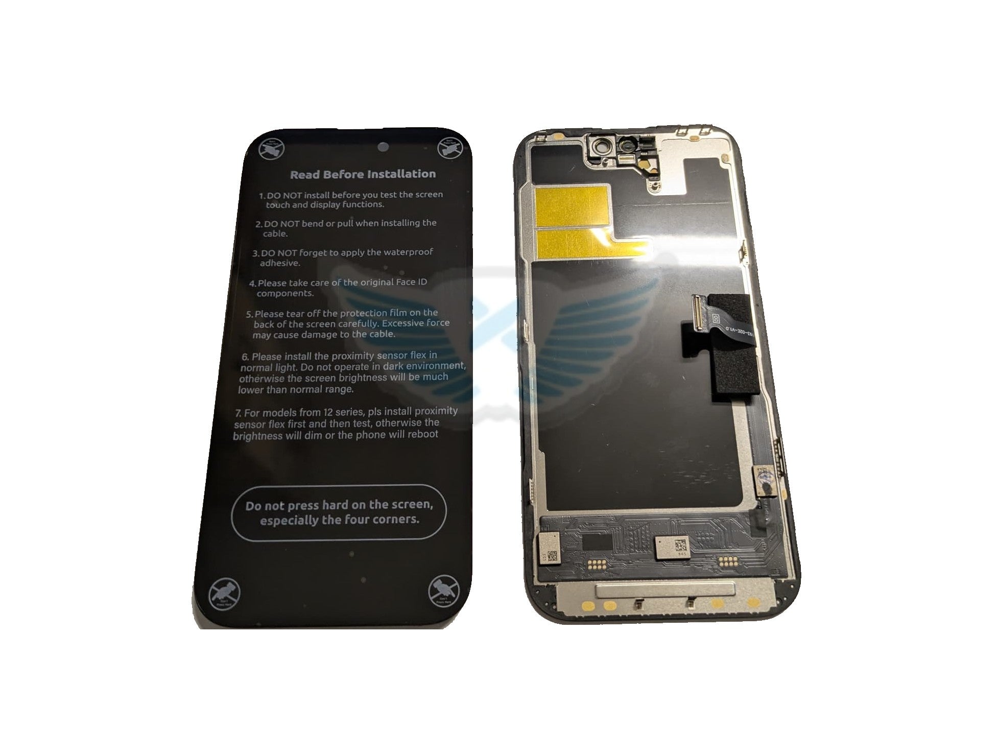 LCD APPLE IPHONE 14 PRO NERO (SOFT OLED 120Hz) AUTODIAGNOSTICABILE