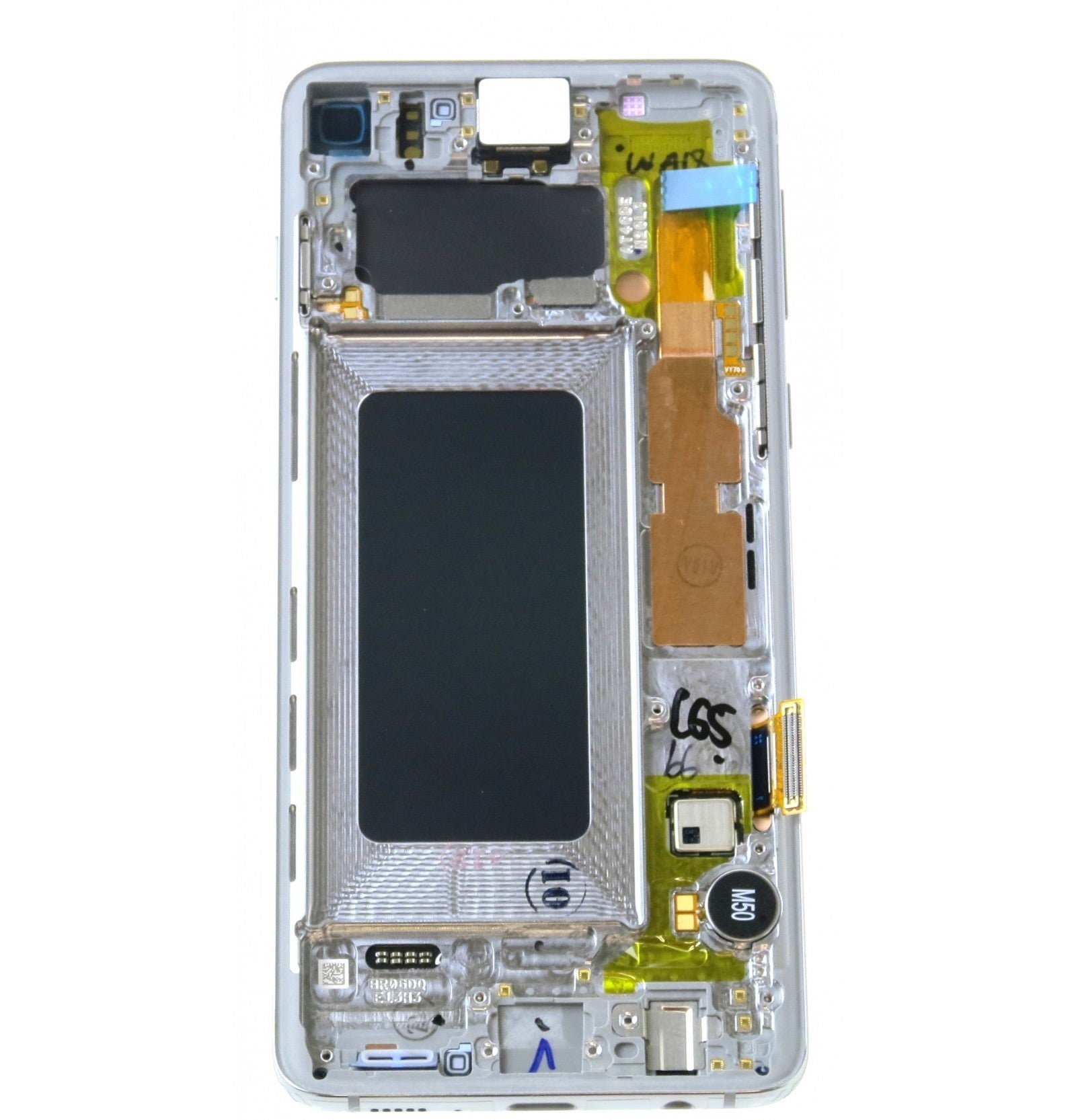 LCD SAMSUNG SM-G973 S10 BIANCO GH82-18850B
