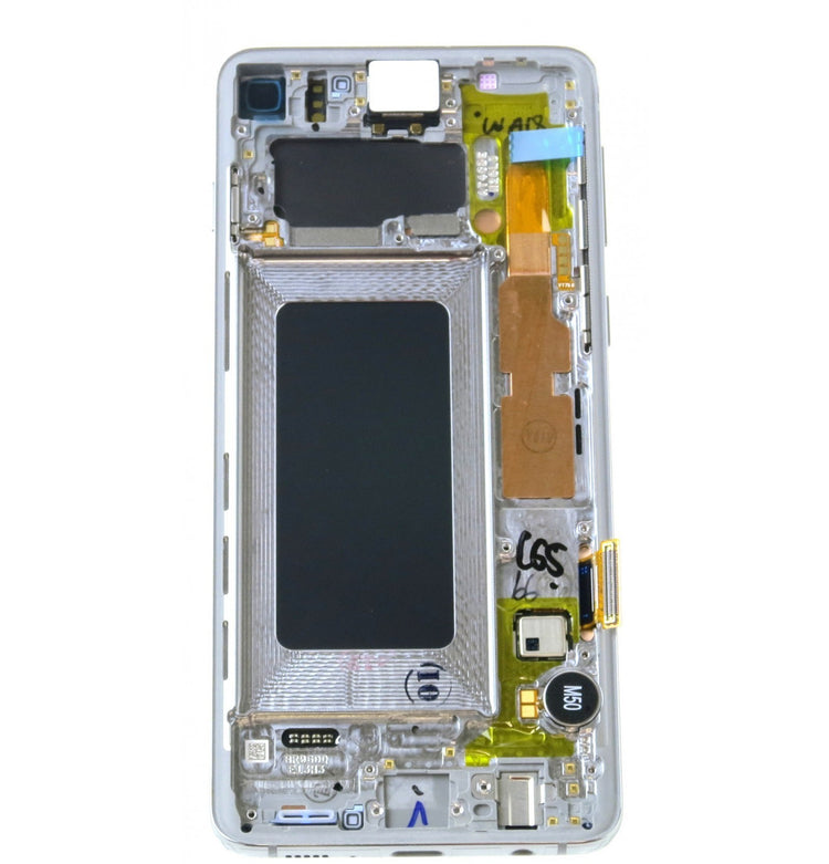 LCD SAMSUNG SM-G973 S10 BIANCO GH82-18850B