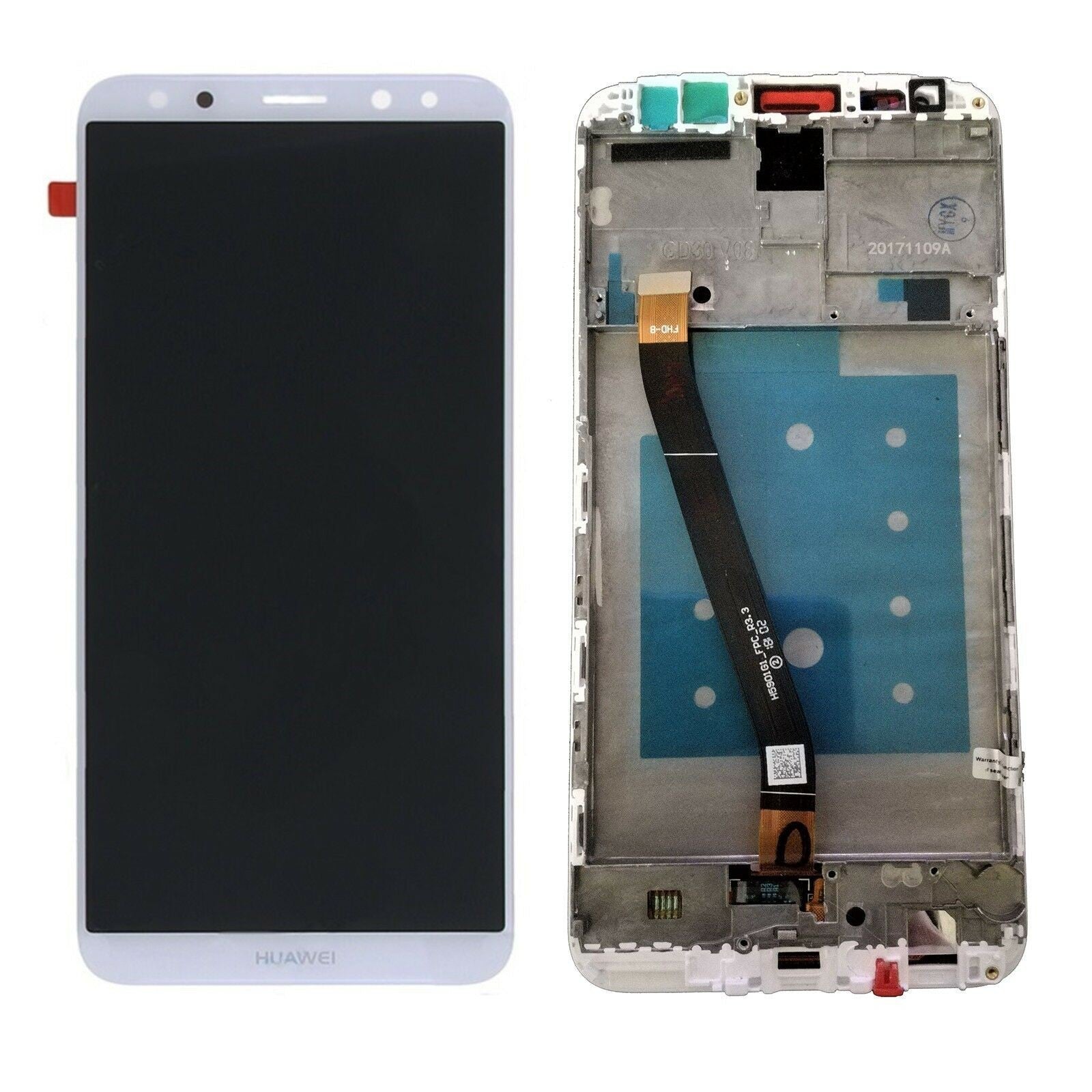 LCD COMPLETO HUAWEI MATE 10 LITE BIANCO W/F