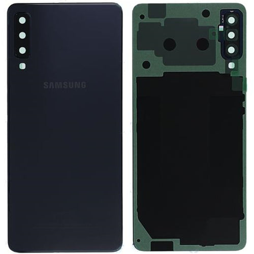 BACKCOVER SAMSUNG A750 A7 (2018) NERA ORIGINALE GH82-17829A