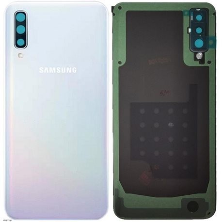 BACKCOVER SAMSUNG A505 A50 BIANCA ORIGINALE GH82-19229B