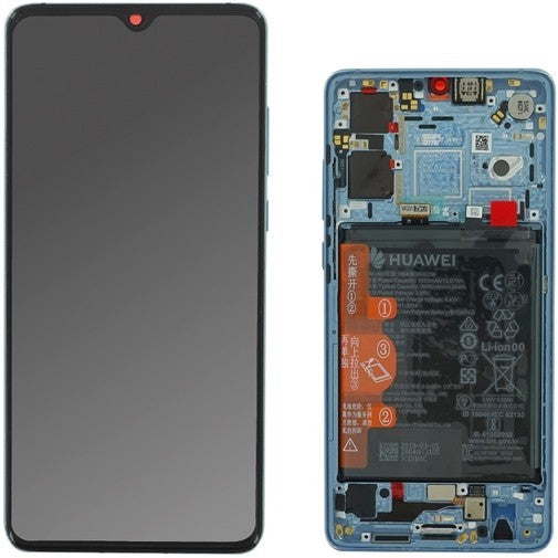 LCD ORIGINALE HUAWEI P30 (ELE-L29) SILVER 02352NLP