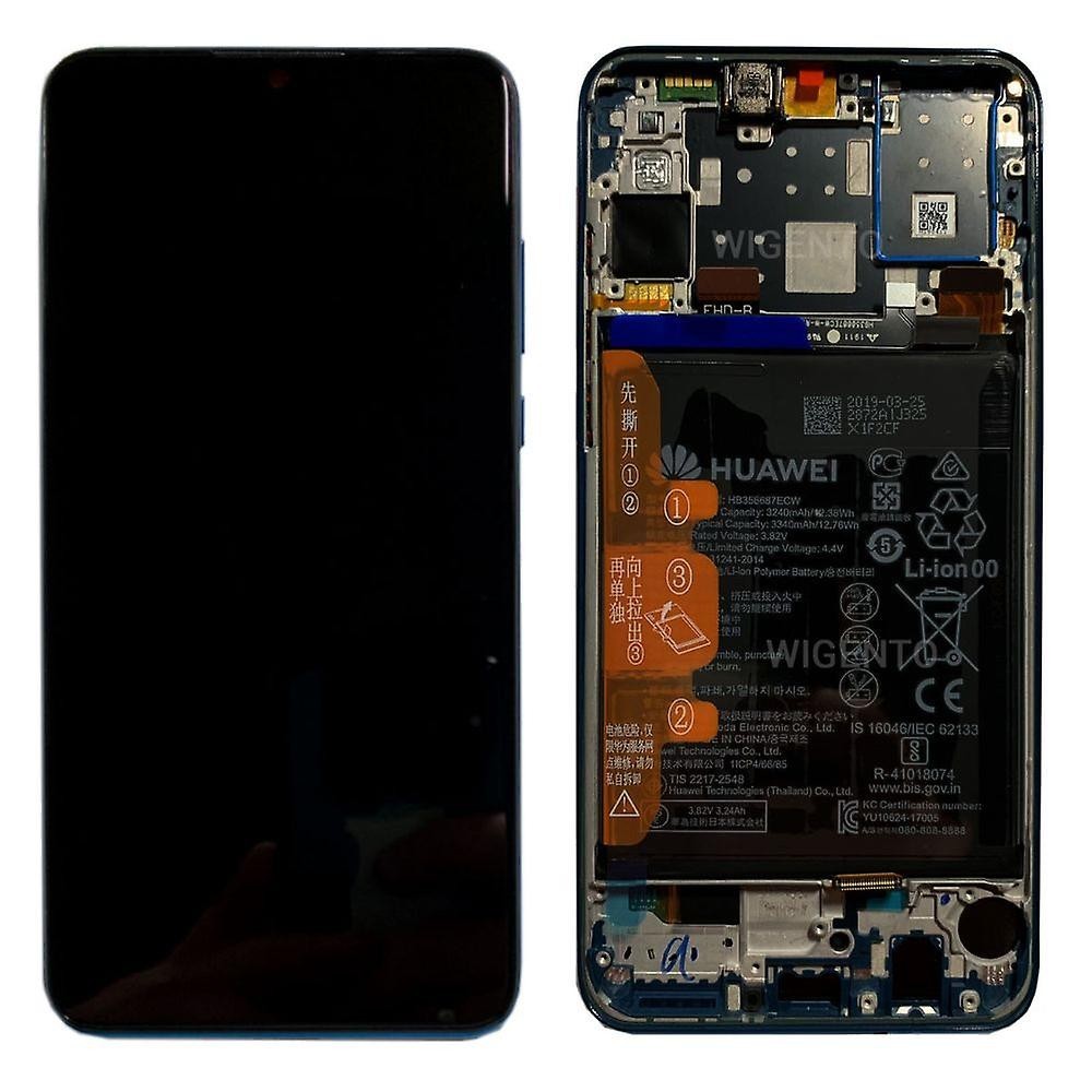 LCD ORIGINALE HUAWEI P30 LITE (MAR-LX1A) NERO 02352RPW