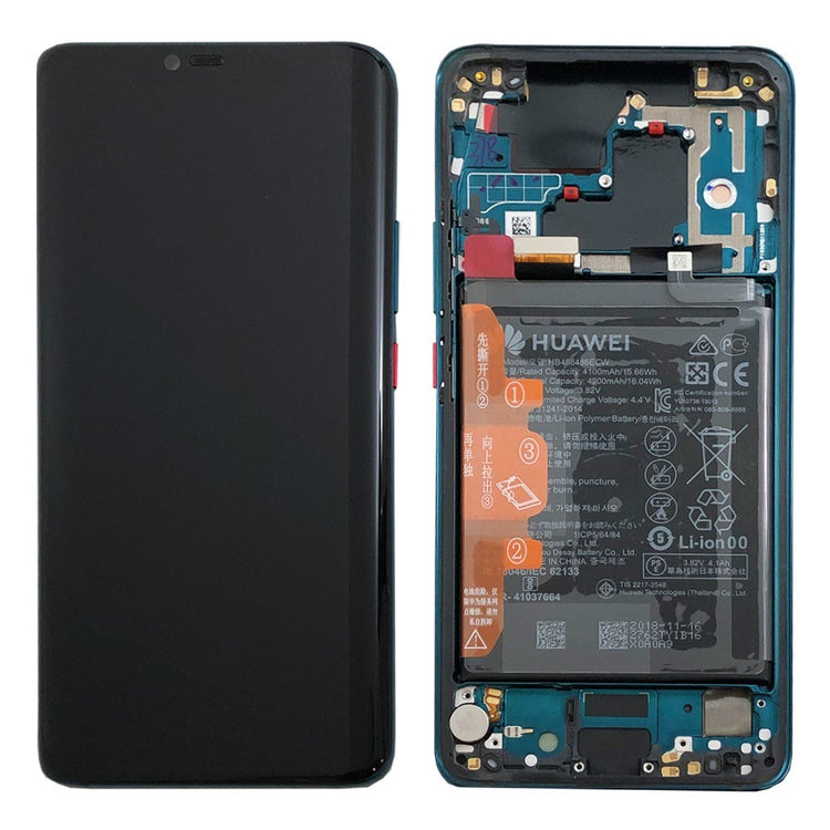 LCD ORIGINALE HUAWEI MATE 20 PRO (LYA-L09) VERDE 02352GGB