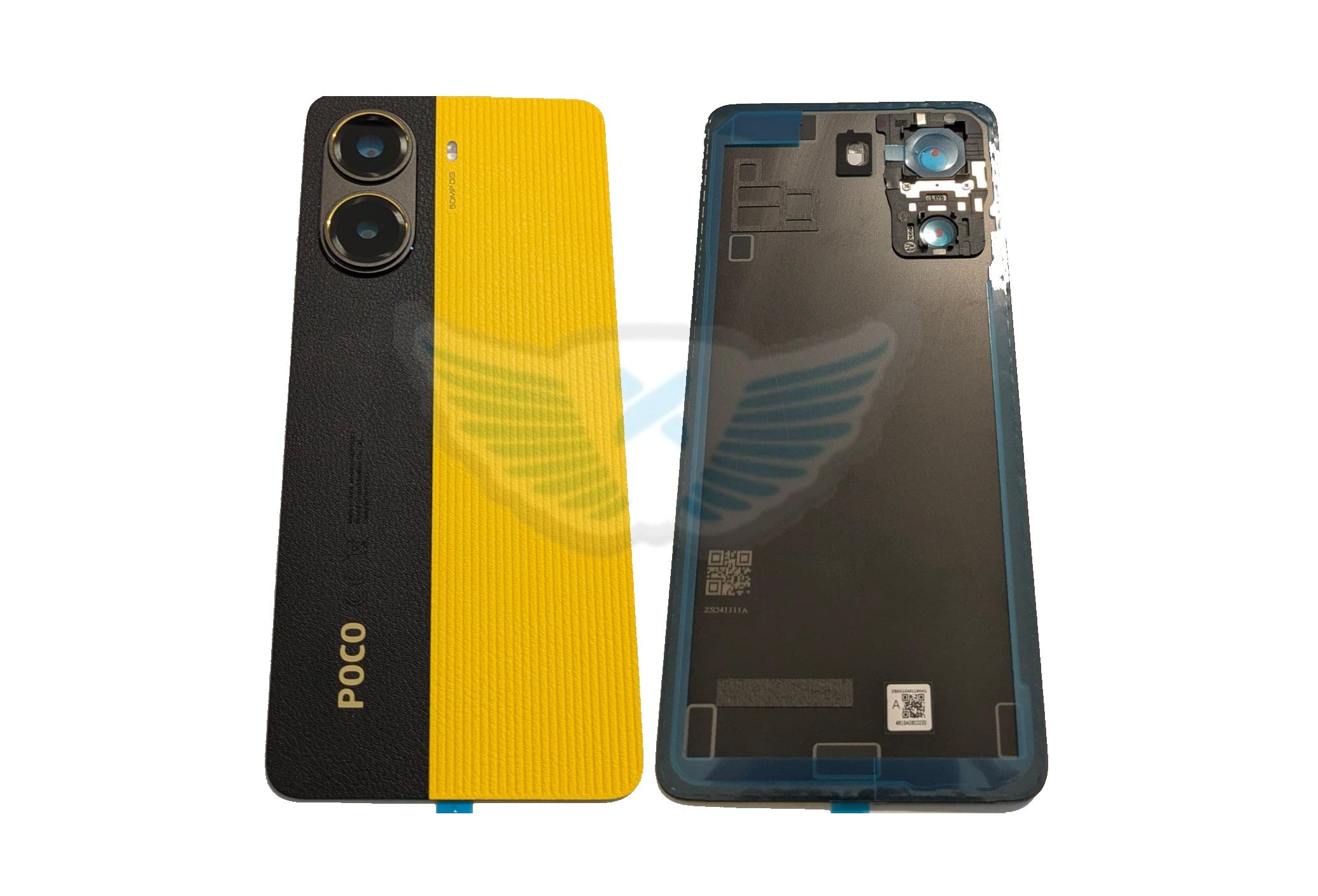 BACKCOVER XIAOMI POCOPHONE X7 PRO GIALLO ORIGINALE 56002800O1000