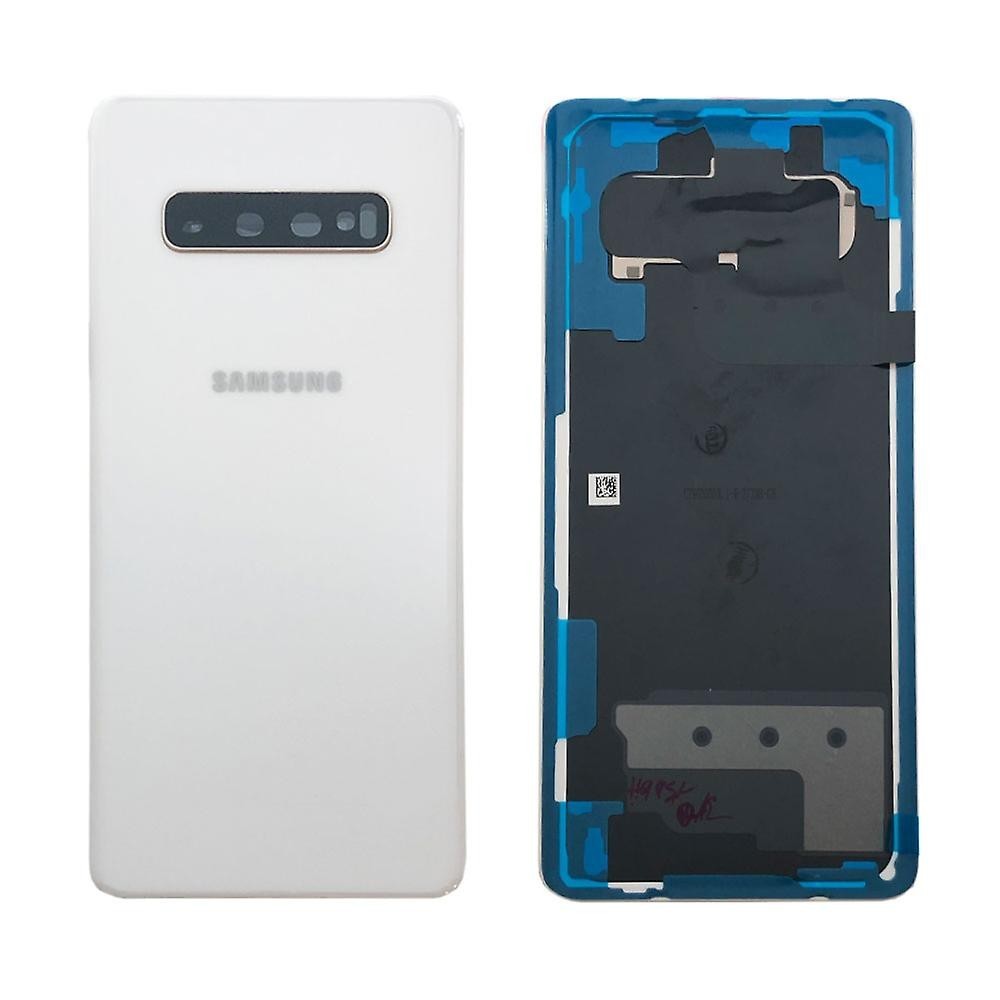 BACKCOVER SAMSUNG G975 S10 PLUS BIANCO ORIGINALE GH82-18867B