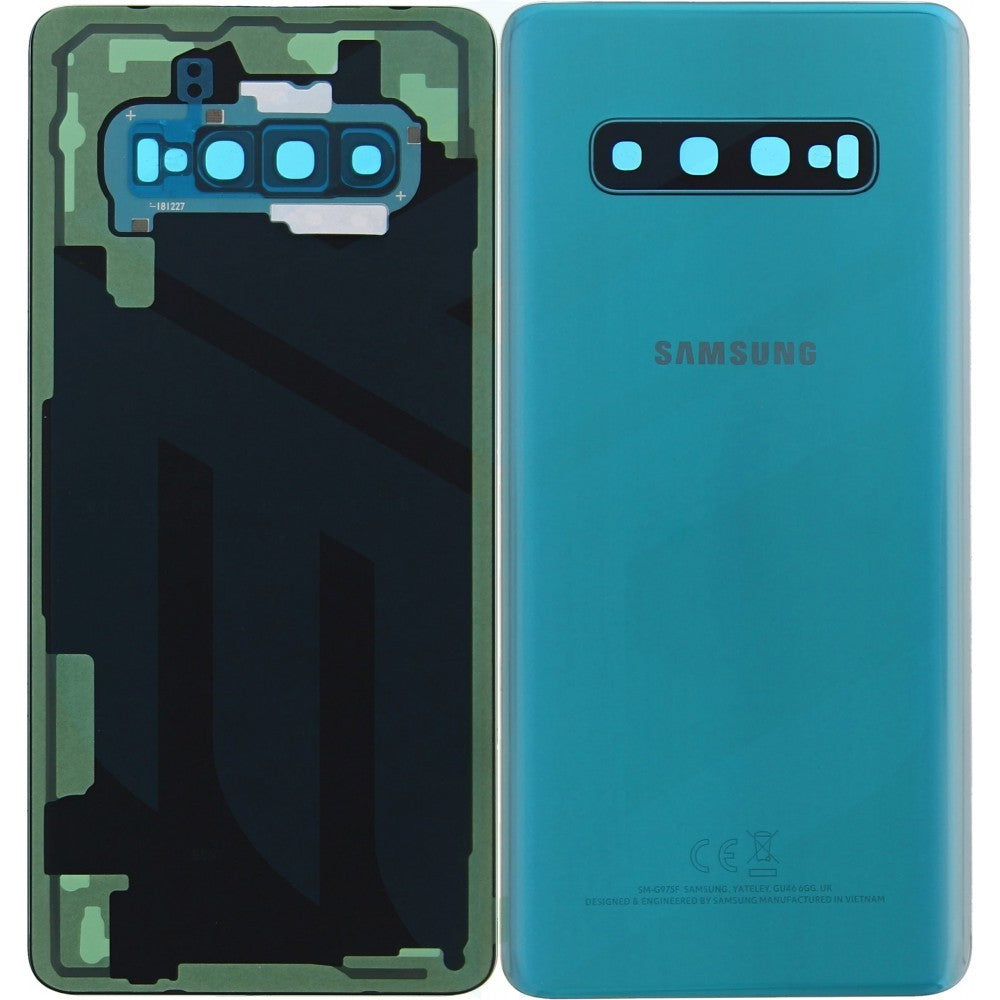 BACKCOVER SAMSUNG G975 S10 PLUS VERDE ORIGINALE GH82-18406E