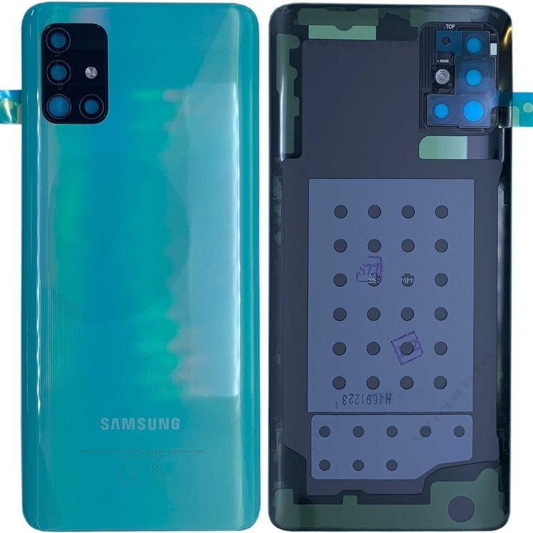 BACKCOVER SAMSUNG A515 A51 BLU ORIGINALE GH82-21653C