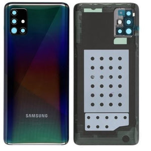 BACKCOVER SAMSUNG A515 A51 NERA ORIGINALE GH82-21653B