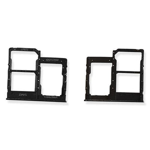 CARRELLO SIM SAMSUNG A405 A40 NERO