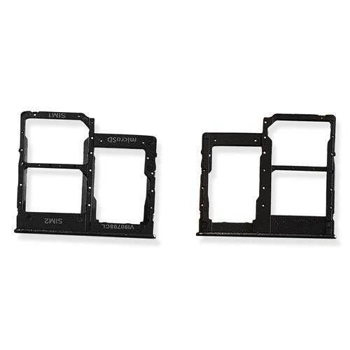 CARRELLO SIM SAMSUNG A405 A40 NERO
