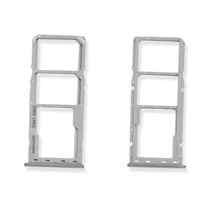 CARRELLO SIM SAMSUNG A505 A50 BIANCO