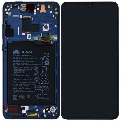 LCD ORIGINALE HUAWEI MATE 20 PRO (LYA-L09) MIDNIGHT BLU 02352GFX