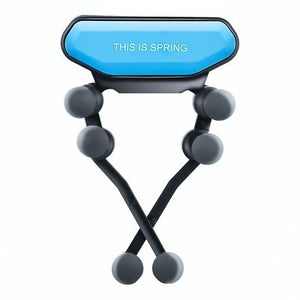 BASE/SUPPORTO MAGNETICO DA AUTO A GRAVITAZIONE PER BOCCHETTA DELL'ARIA SPRING BLU (BLISTERATO)