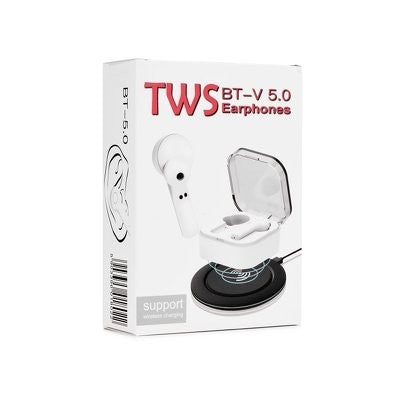 AURICOLARI TWS EP002 BLUETOOTH + CUSTODIA/BASE DI CARICA (BLISTERATO)