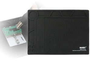 PIANO DA LAVORO JM-Z16 NERO IN SILICONE 36CM X 26CM