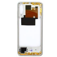 FRAME MIDDLE SAMSUNG A705 A70 BIANCO ORIGINALE GH97-23258B