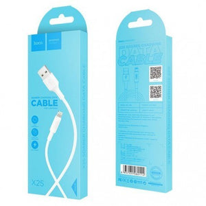 CAVO USB HOCO X25 LIGHTNING PER IPHONE BIANCO (BLISTERATO)