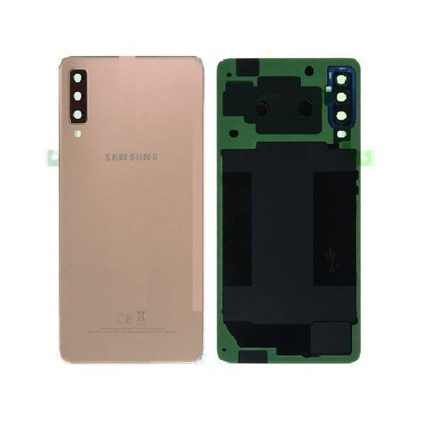BACKCOVER SAMSUNG A750 A7 (2018) GOLD ORIGINALE GH82-17829C