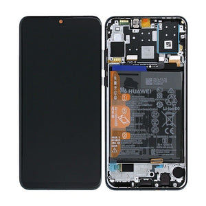 LCD ORIGINALE HUAWEI P30 LITE NEW EDITION NERO 02353FPX