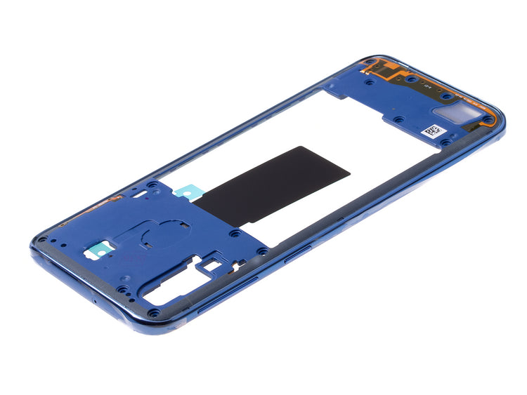 FRAME MIDDLE SAMSUNG A405 A40 BLU ORIGINALE GH97-22974C