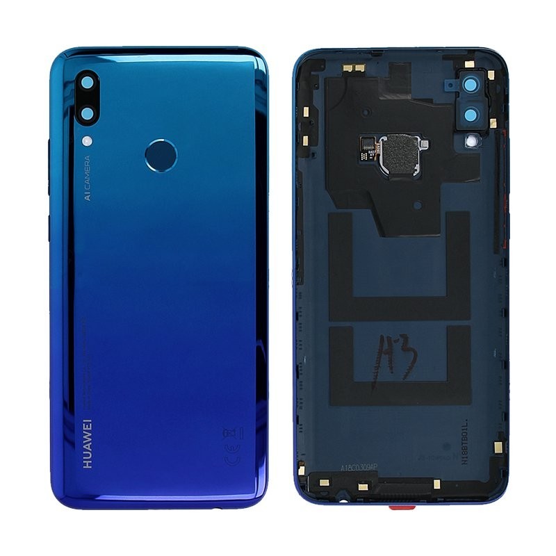 BACKCOVER HUAWEI P SMART 2019 AURORA BLU ORIGINALE 02352JFD