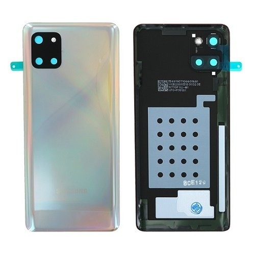 BACKCOVER SAMSUNG N770 NOTE 10 LITE SILVER ORIGINALE GH82-21972B