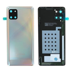 BACKCOVER SAMSUNG N770 NOTE 10 LITE SILVER ORIGINALE GH82-21972B