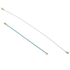 ANTENNA COASSIALE SAMSUNG A202 A20E COPPIA (AZZURRA 97mm BIANCA 125mm)