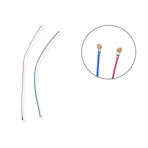 ANTENNA COASSIALE SAMSUNG A920 A9 COPPIA (AZZURRA 113mm ROSSA 120mm)