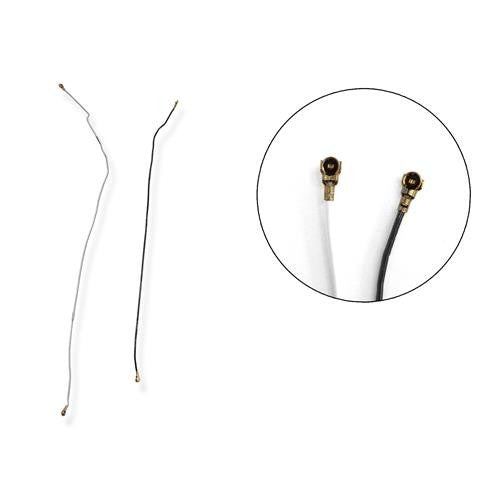 ANTENNA COASSIALE HUAWEI P30 PRO COPPIA (NERA 106mm BIANCA 168mm)