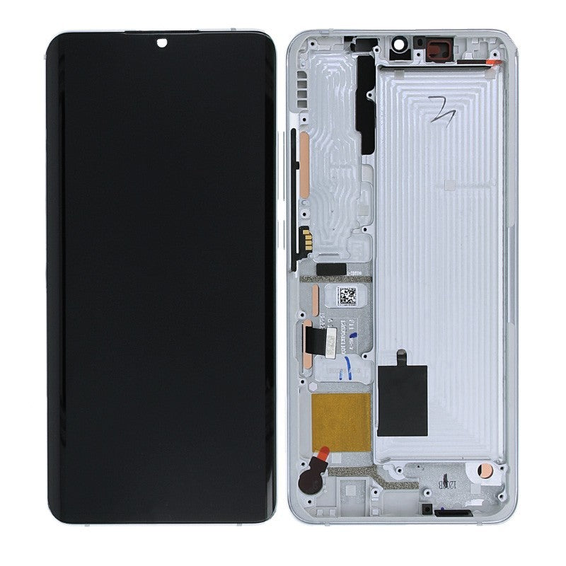 LCD XIAOMI MI NOTE 10 / NOTE 10 PRO WHITE/SILVER 56000200F400 ORIGINALE