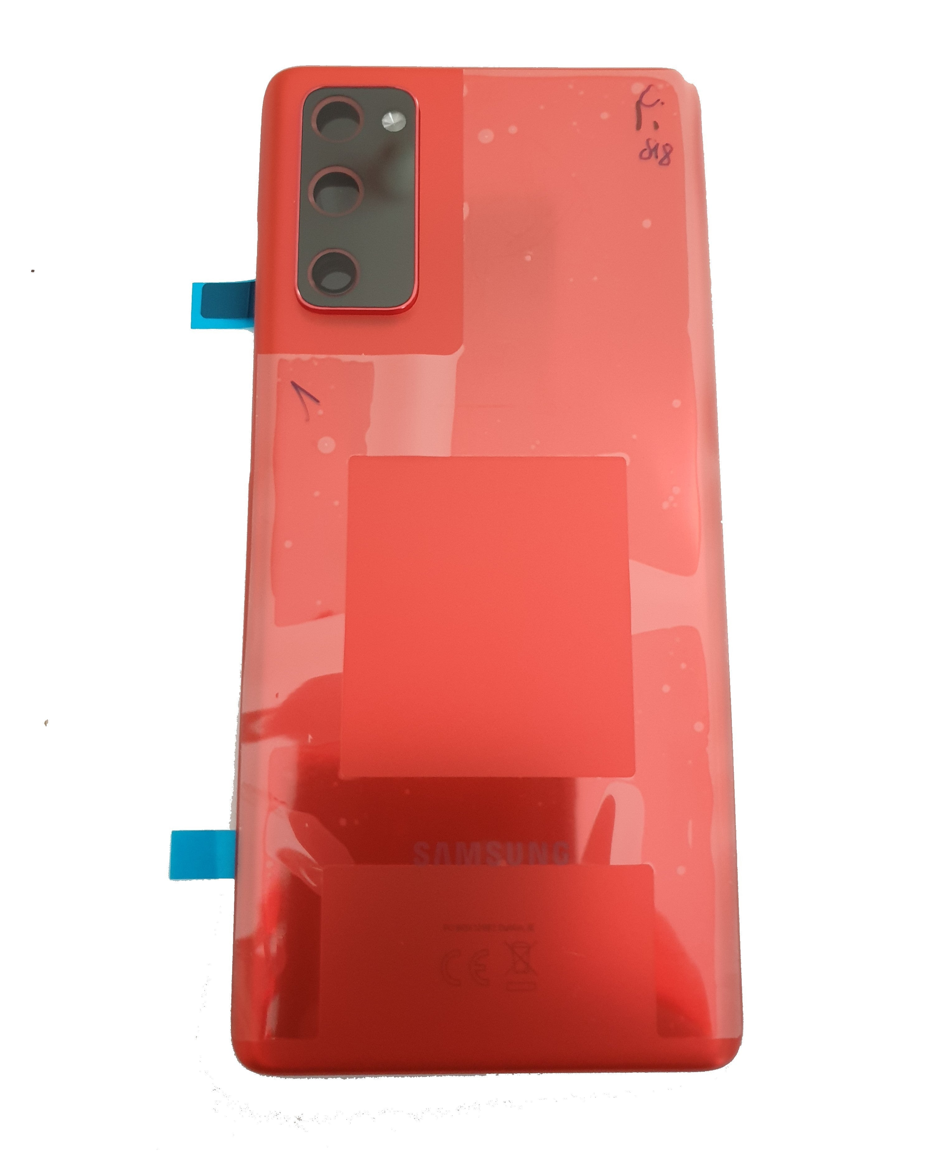 BACKCOVER SAMSUNG G781 S20 FE 5G CLOUD RED ORIGINALE GH82-24223E