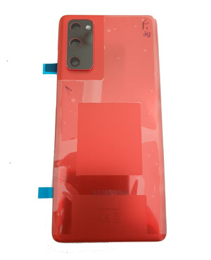 BACKCOVER SAMSUNG G781 S20 FE 5G CLOUD RED ORIGINALE GH82-24223E