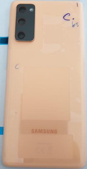 BACKCOVER SAMSUNG G781 S20 FE 5G CLOUD ORANGE ORIGINALE GH82-24223F