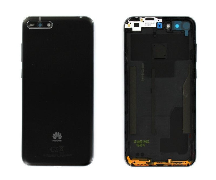 BACKCOVER HUAWEI Y6 (2018) NERO ORIGINALE 97070TXT