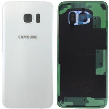 BACKCOVER SAMSUNG G935 S7 EDGE BIANCA ORIGINALE GH82-11346D