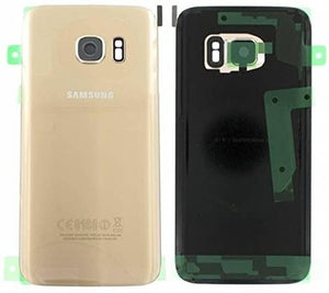 BACKCOVER SAMSUNG G930 S7 GOLD ORIGINALE GH82-11384C