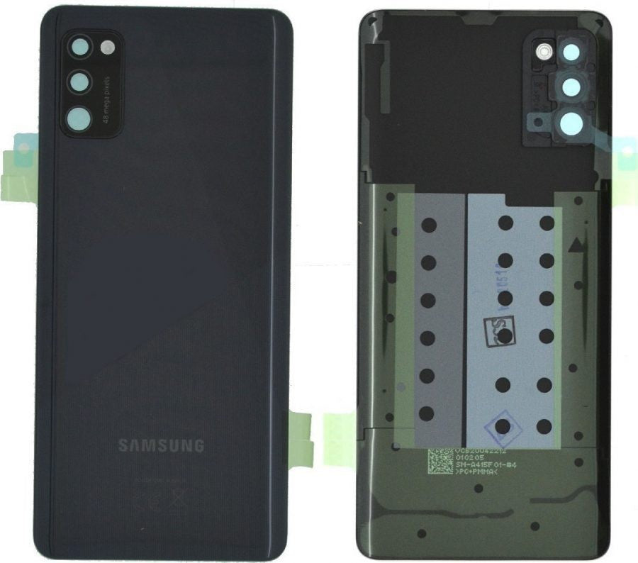 BACKCOVER SAMSUNG A415 A41 NERO ORIGINALE GH82-22585A