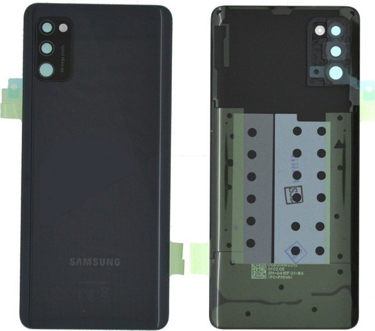 BACKCOVER SAMSUNG A415 A41 NERO ORIGINALE GH82-22585A
