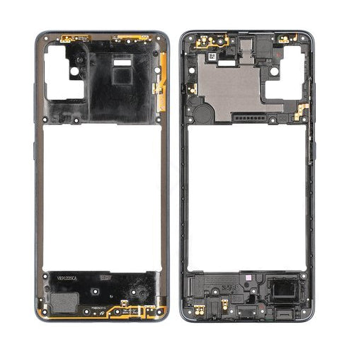 FRAME MIDDLE SAMSUNG A515 A51 NERO ORIGINALE GH98-45033B