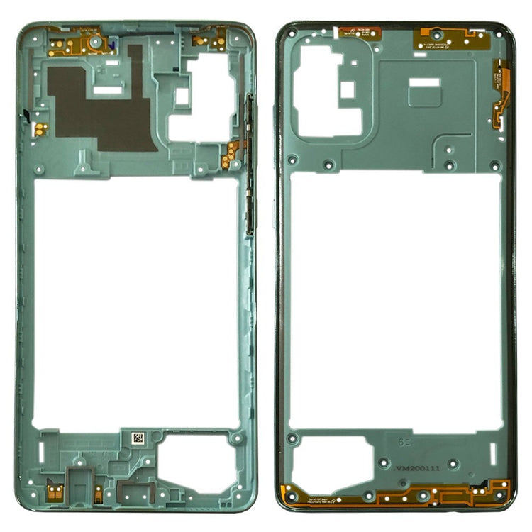 FRAME MIDDLE SAMSUNG A715 A71 BLU ORIGINALE GH98-44756C