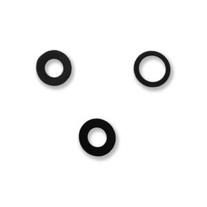 VETRO CAM POSTERIORE IPHONE 12 PRO NERO SENZA CORNICE (3 PEZZI)