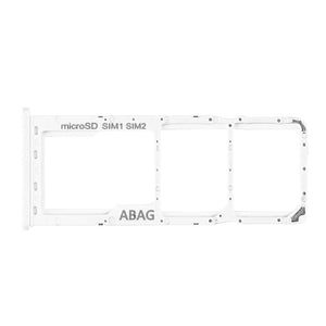 CARRELLO SIM SAMSUNG A217 A21S BIANCO