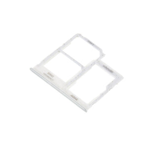 CARRELLO SIM SAMSUNG A415 A41 BIANCO