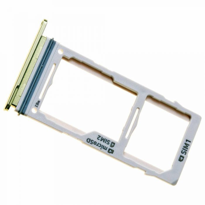 CARRELLO SIM SAMSUNG G970/G973/G975 S10E/S10/S10 PLUS GIALLO