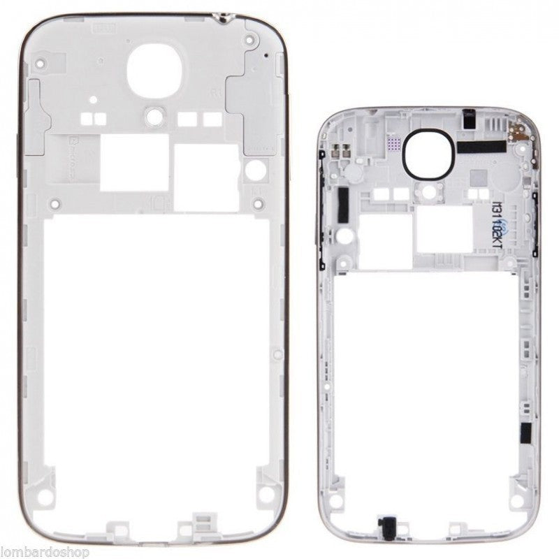 FRAME MIDDLE SAMSUNG I9505 S4 SILVER