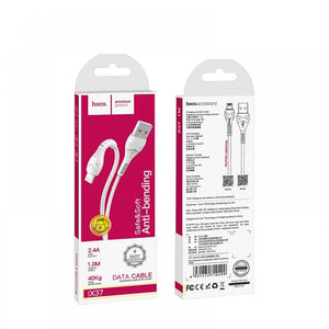 CAVO USB HOCO X37 LIGHTNING PER IPHONE BIANCO (BLISTERATO)