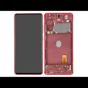 LCD SAMSUNG SM-G781 S20 FE 5G CLOUD RED GH82-24214E